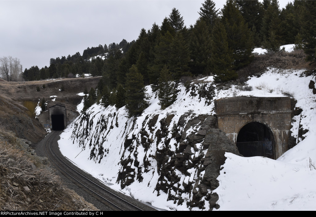 Tunnels at Bozeman Pass